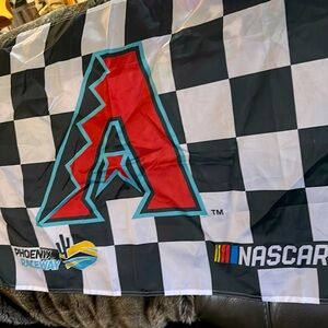 NWOT AZ D-back/NASCAR Flag